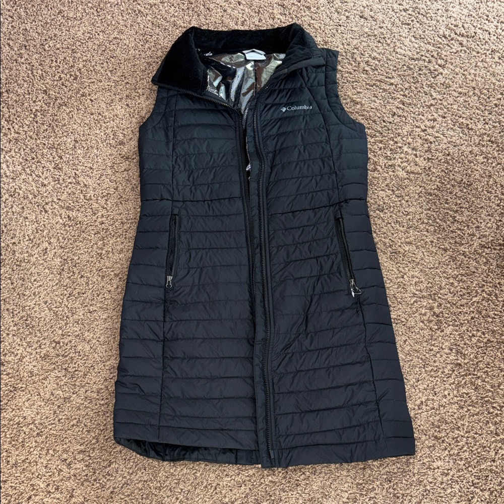 Columbia Women's Black Puffer Vest